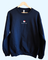 Full view of the homebody embroidered sweater
