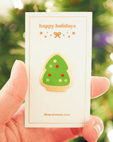 Christmas Tree Cookie Pin